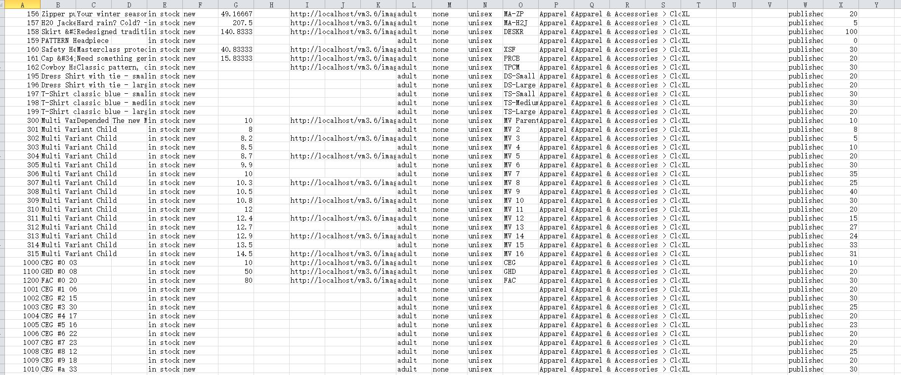 Facebook Commerce Catalog CSV Creator For Virtuemart 3 Shops (Free) VM2X